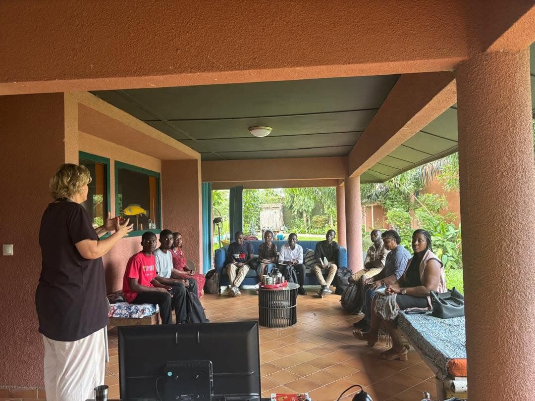 Présentation au Potager de MBadon